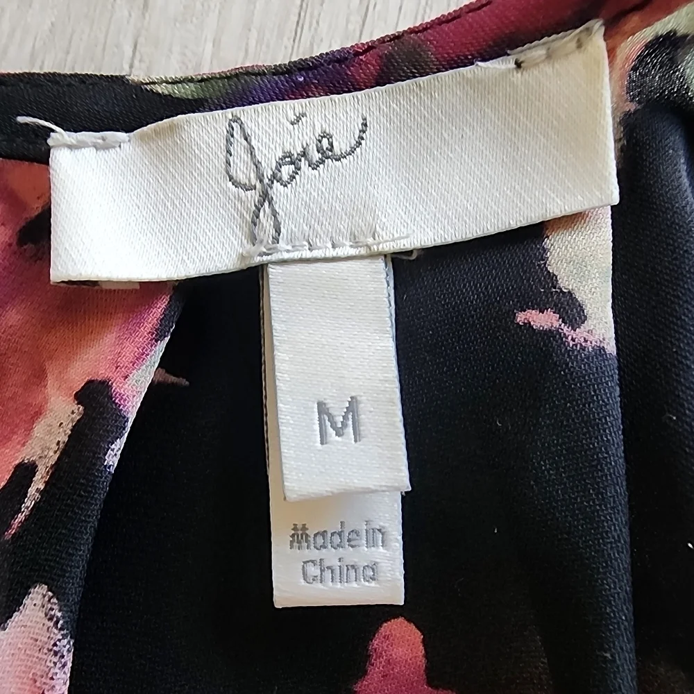 Joie 100% Silk Floral Halter Top - Medium - Picture 7 of 8